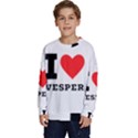 I love vesper Kids  Long Sleeve Jersey View1