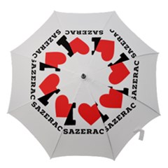 I Love Sazerac Hook Handle Umbrellas (small) by ilovewhateva