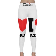 I Love Sazerac Classic Yoga Leggings by ilovewhateva