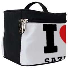 I Love Sazerac Make Up Travel Bag (big) by ilovewhateva