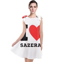 I Love Sazerac Tie Up Tunic Dress by ilovewhateva