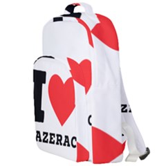 I Love Sazerac Double Compartment Backpack by ilovewhateva