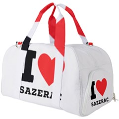 I Love Sazerac Burner Gym Duffel Bag by ilovewhateva