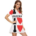 I love sazerac Tiered Short Sleeve Babydoll Dress View2