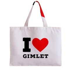 I Love Gimlet Zipper Mini Tote Bag by ilovewhateva