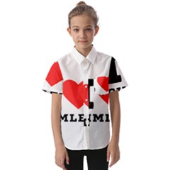 I Love Gimlet Kids  Short Sleeve Shirt by ilovewhateva