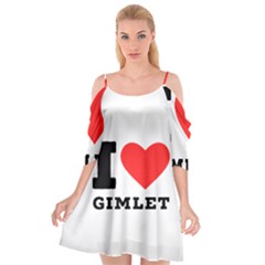 I Love Gimlet Cutout Spaghetti Strap Chiffon Dress by ilovewhateva