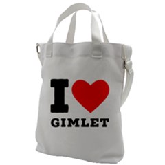 I Love Gimlet Canvas Messenger Bag by ilovewhateva