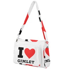 I Love Gimlet Front Pocket Crossbody Bag by ilovewhateva