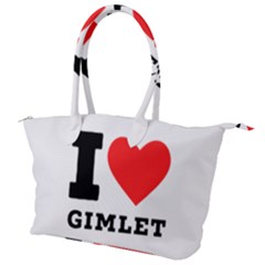 I Love Gimlet Canvas Shoulder Bag by ilovewhateva