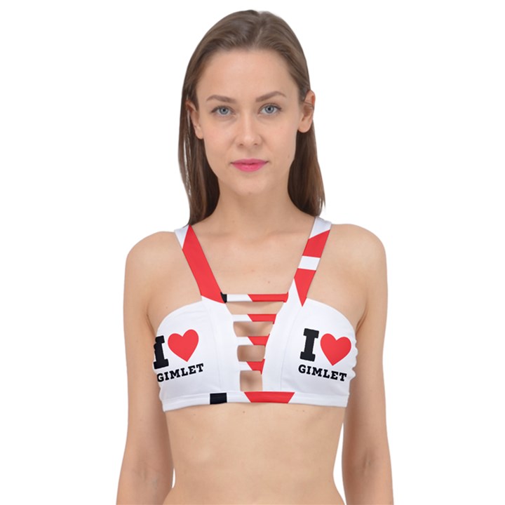 I love gimlet Cage Up Bikini Top