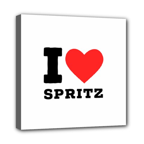 I Love Spritz Mini Canvas 8  X 8  (stretched) by ilovewhateva