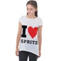 I love spritz Cap Sleeve High Low Top View1