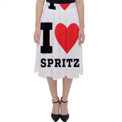 I Love Spritz Classic Midi Skirt by ilovewhateva