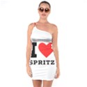 I love spritz One Shoulder Ring Trim Bodycon Dress View1