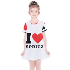 I Love Spritz Kids  Simple Cotton Dress by ilovewhateva