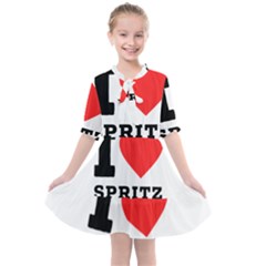 I Love Spritz Kids  All Frills Chiffon Dress by ilovewhateva