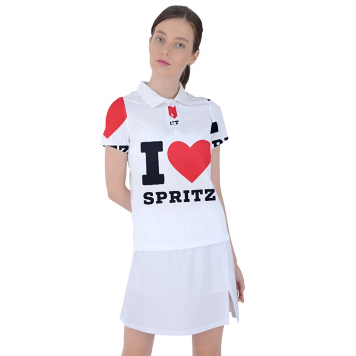 I love spritz Women s Polo Tee