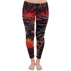 Dragon Classic Winter Leggings by Salman4z