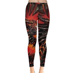 Dragon Inside Out Leggings by Salman4z