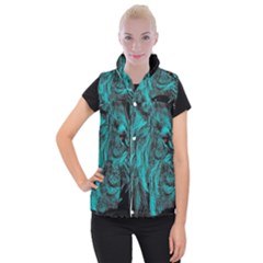 Angry Male Lion Predator Carnivore Women s Button Up Vest by Salman4z