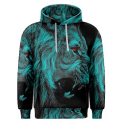 Angry Male Lion Predator Carnivore Men s Overhead Hoodie by Salman4z