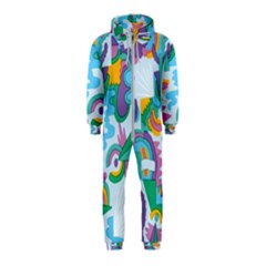 Pattern Hotdogtrap Hooded Jumpsuit (kids) by Salman4z