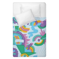 Pattern Hotdogtrap Duvet Cover Double Side (single Size) by Salman4z