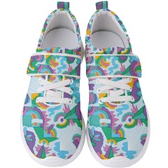 Pattern Hotdogtrap Men s Velcro Strap Shoes by Salman4z