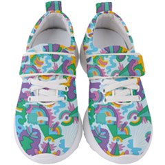 Pattern Hotdogtrap Kids  Velcro Strap Shoes by Salman4z