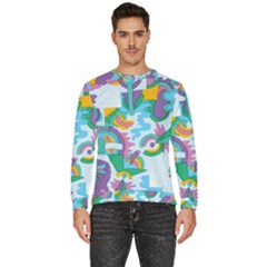 Pattern Hotdogtrap Men s Fleece Sweatshirt by Salman4z