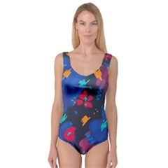 Patterns Rosebuds Princess Tank Leotard  by Salman4z