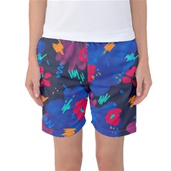 Patterns Rosebuds Women s Basketball Shorts by Salman4z