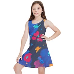 Patterns Rosebuds Kids  Lightweight Sleeveless Dress by Salman4z