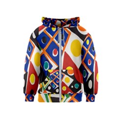 Pattern And Decoration Revisited At The East Side Galleries Kids  Zipper Hoodie by Salman4z