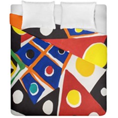 Pattern And Decoration Revisited At The East Side Galleries Duvet Cover Double Side (california King Size) by Salman4z