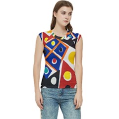 Pattern And Decoration Revisited At The East Side Galleries Women s Raglan Cap Sleeve Tee by Salman4z