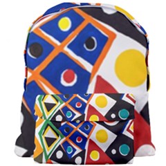 Pattern And Decoration Revisited At The East Side Galleries Giant Full Print Backpack by Salman4z