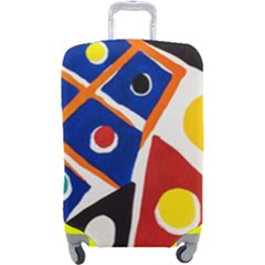 Pattern And Decoration Revisited At The East Side Galleries Luggage Cover (large) by Salman4z