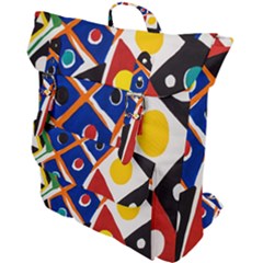 Pattern And Decoration Revisited At The East Side Galleries Buckle Up Backpack by Salman4z