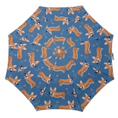 Corgi Patterns Straight Umbrellas by Salman4z