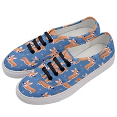 Corgi Patterns Women s Classic Low Top Sneakers by Salman4z