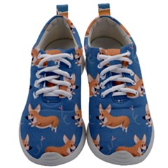 Corgi Patterns Mens Athletic Shoes by Salman4z