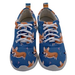 Corgi Patterns Women Athletic Shoes by Salman4z