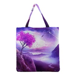 Fantasy World Grocery Tote Bag