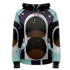 Astronaut Space Astronomy Universe Women s Pullover Hoodie by Salman4z