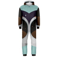 Astronaut Space Astronomy Universe Hooded Jumpsuit (men) by Salman4z