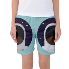 Astronaut Space Astronomy Universe Women s Basketball Shorts by Salman4z