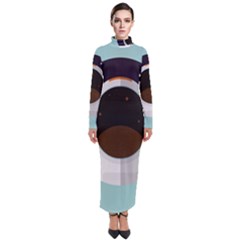 Astronaut Space Astronomy Universe Turtleneck Maxi Dress by Salman4z