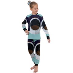 Astronaut Space Astronomy Universe Kids  Long Sleeve Set  by Salman4z